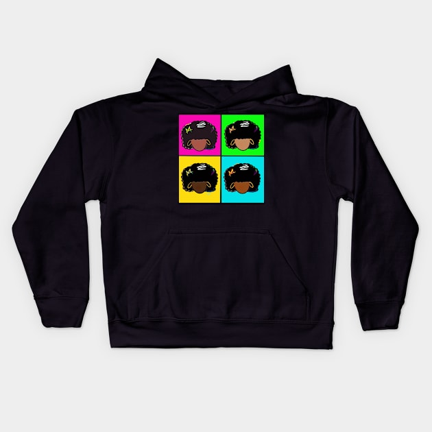 Girlfriends Kids Hoodie by Mr_Bentley